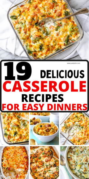 19 Best casserole recipes perfect for holidays & easy family meals ...