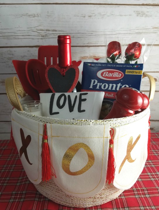 Valentines gift baskets