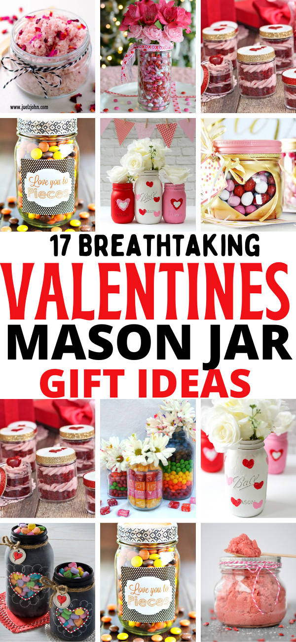valentines mason jar gifts