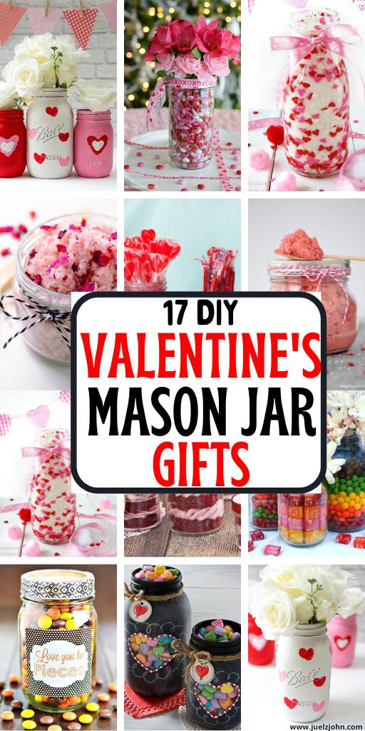valentines mason jar gifts
