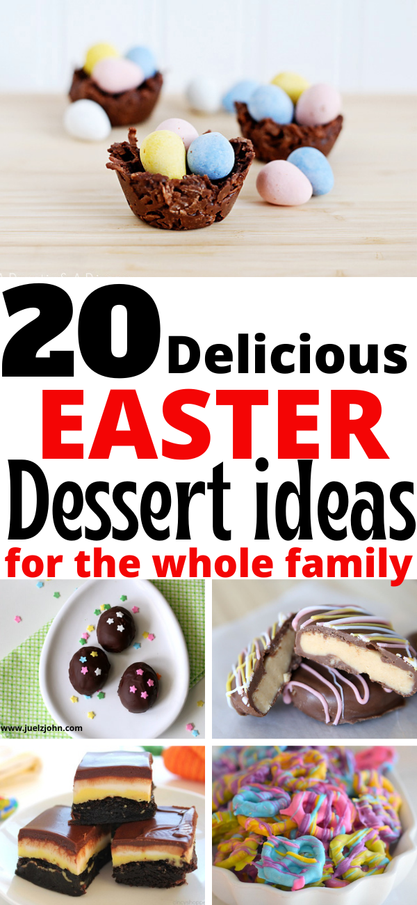 easter dessert ideas