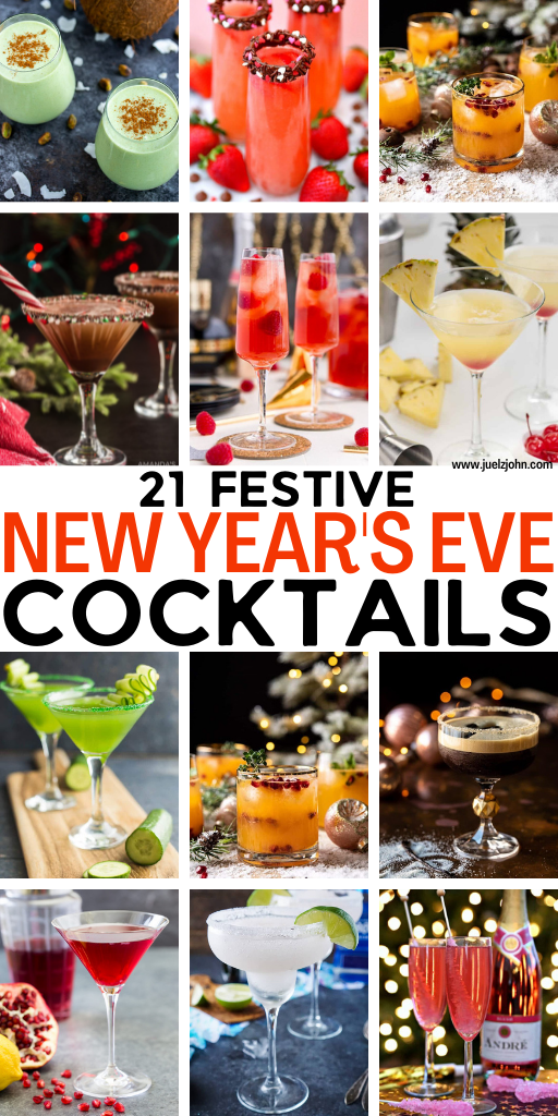 New year's eve cocktails