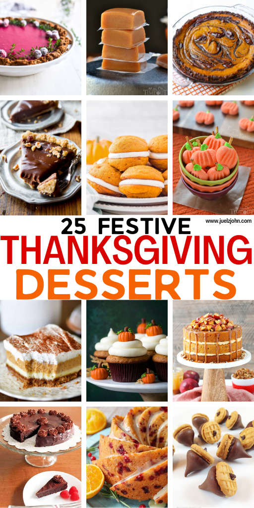 25 Easy Thanksgiving desserts that’ll be the highlight of your holiday ...