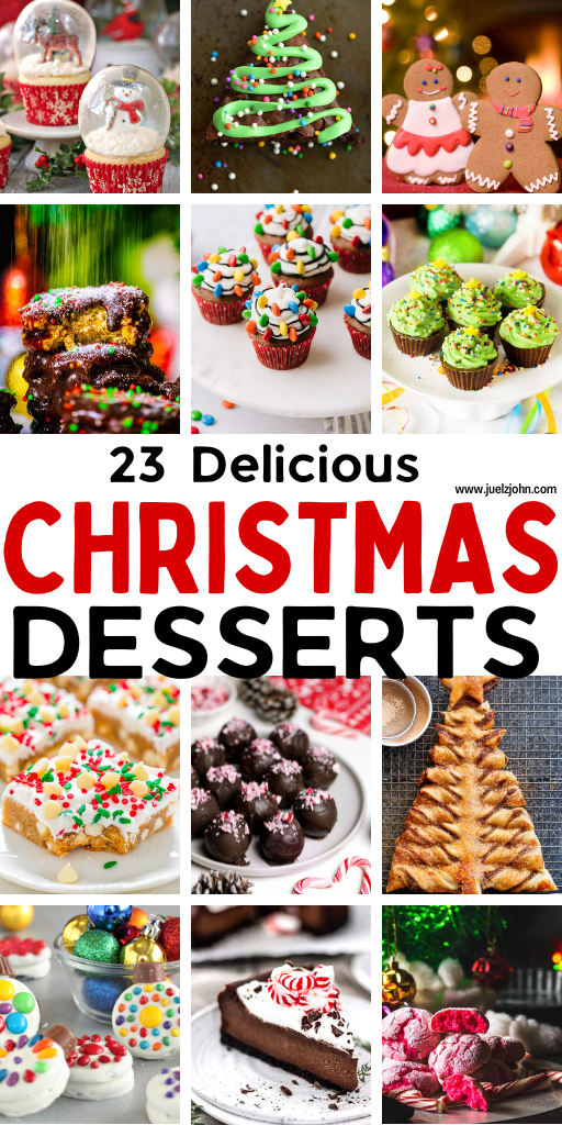 23 Easy Christmas desserts to make this holiday season - juelzjohn