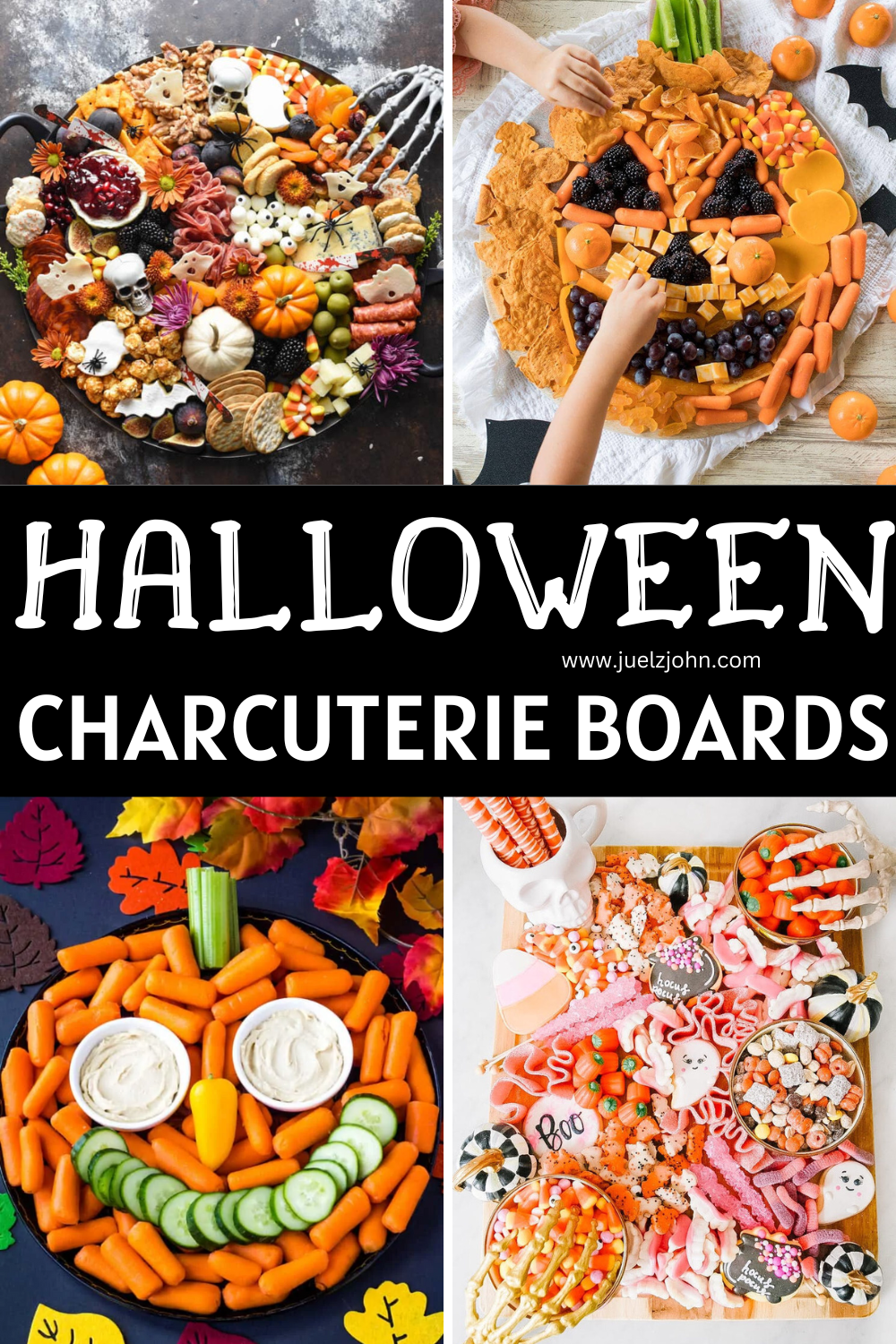 Halloween charcuterie boards