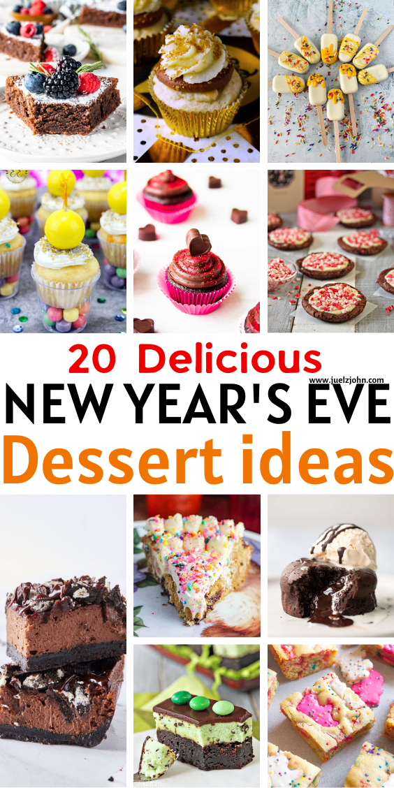 New years eve desserts