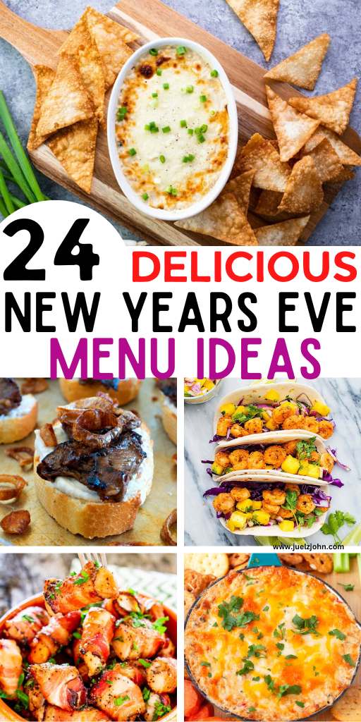New years eve menu ideas