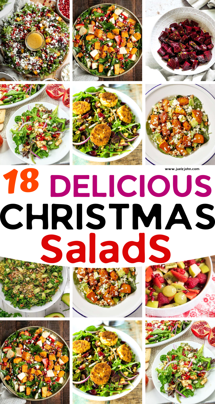 Christmas salad ideas that are hearty & family friendly - juelzjohn