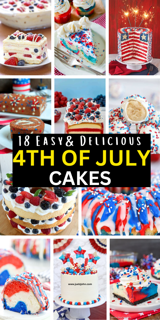 4th of July cakes