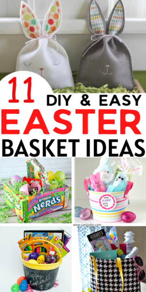 Easter basket ideas that are unique, creative & easy to DIY - juelzjohn