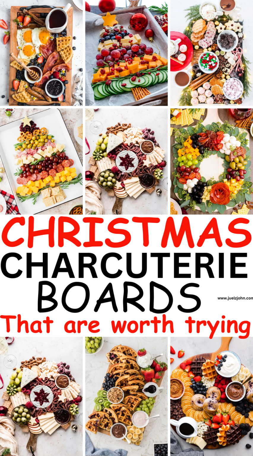 Christmas charcuterie boards that are festive, delicious and perfect ...