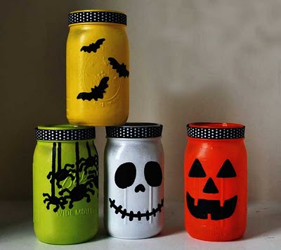 Halloween mason jar crafts
