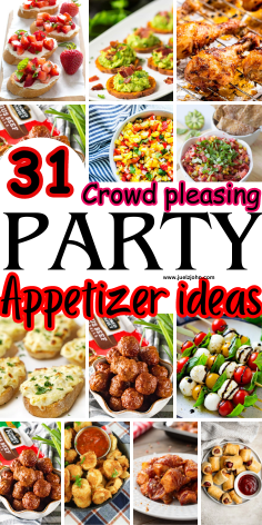 30 Easy party appetizers that are a crowd pleaser, delicious and easy ...
