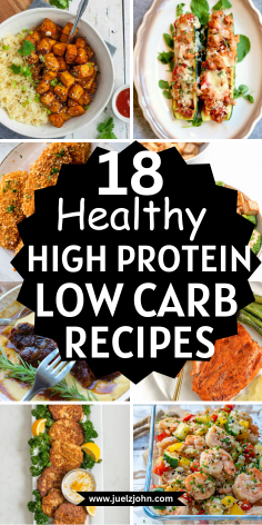low carb high protein meals