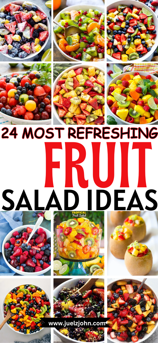 Fruit salad recipes