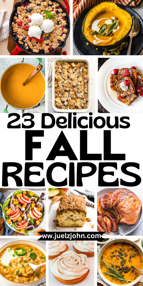 Easy fall recipes