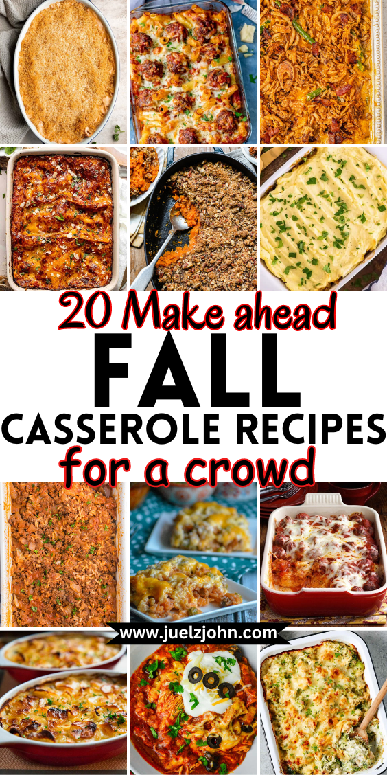 Fall casserole recipes