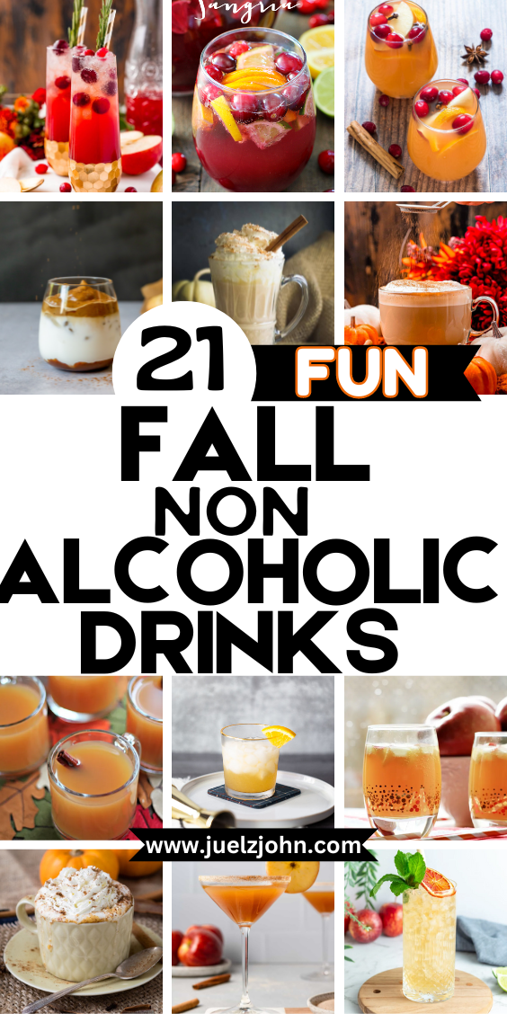 non alcoholic fall drinks