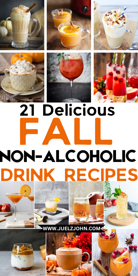 non alcoholic fall drinks