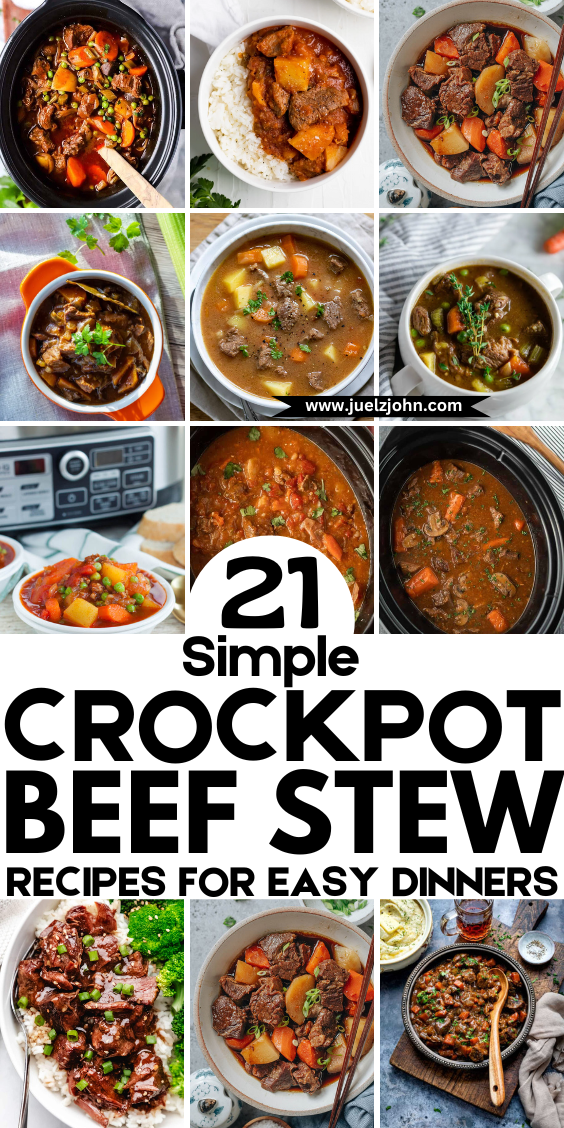 Crockpot beef stew recipes