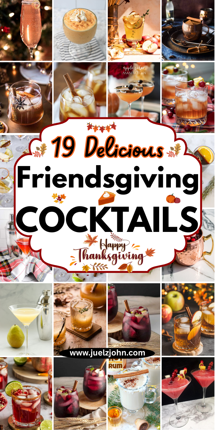 Friendsgiving drink ideas