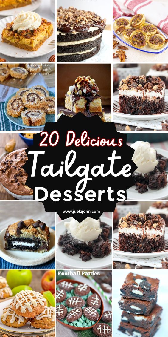 tailgate dessert ideas