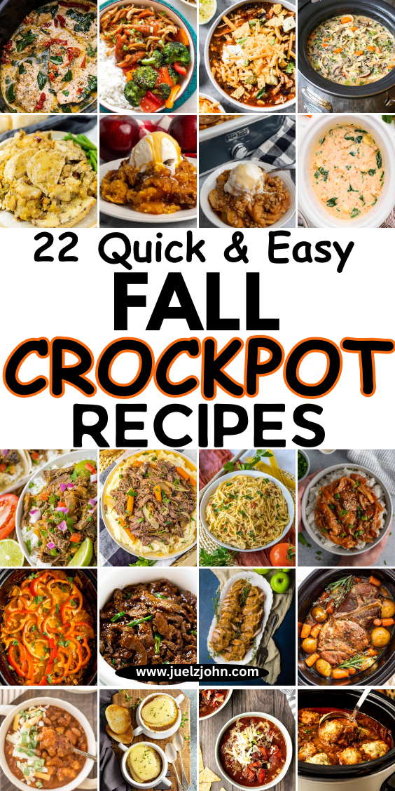 fall crockpot recipes